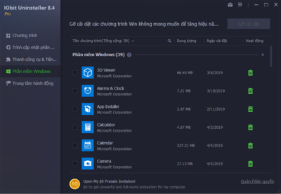 Tải về miễn phí IObit Uninstaller P