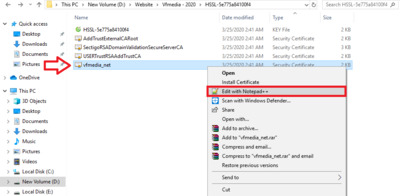 Tải vàcài đặt SSL cho web